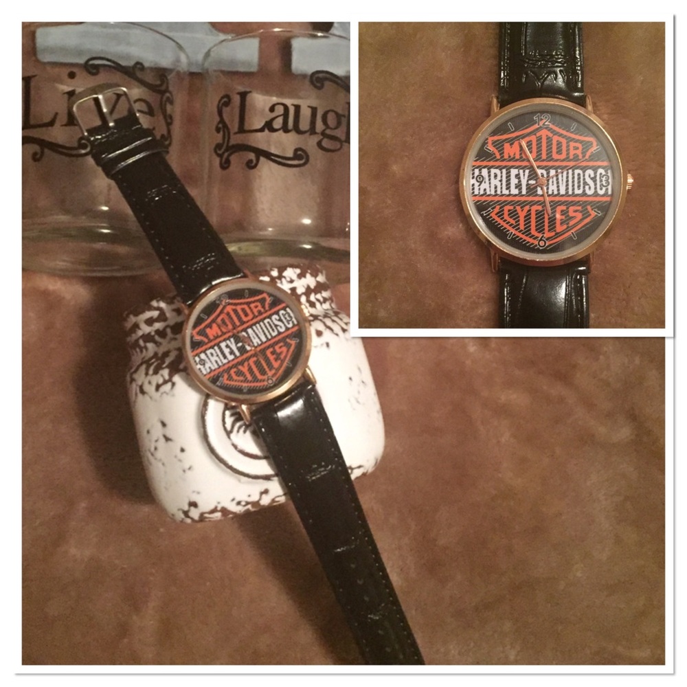 Harley Davidson Motor Cycle watch